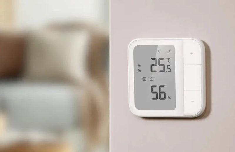 Echte Fußbodentemperatur im Blick