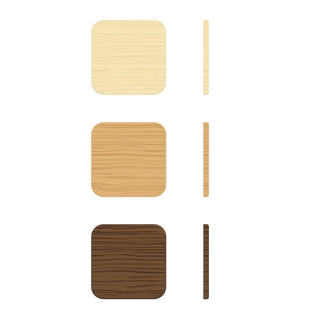 LinkDesk Smart Tags Wood Edition